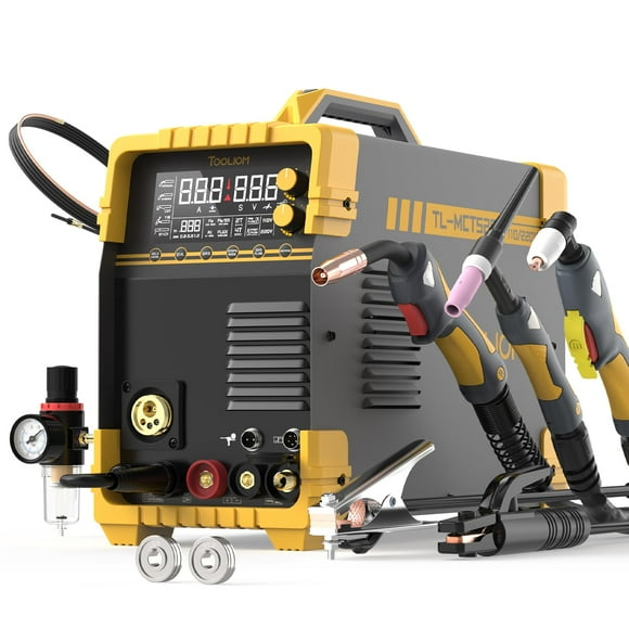 Soldadora TOOLIOM MIG/TIG/Cut/Stick 5 en 1 200 A 110/220 V