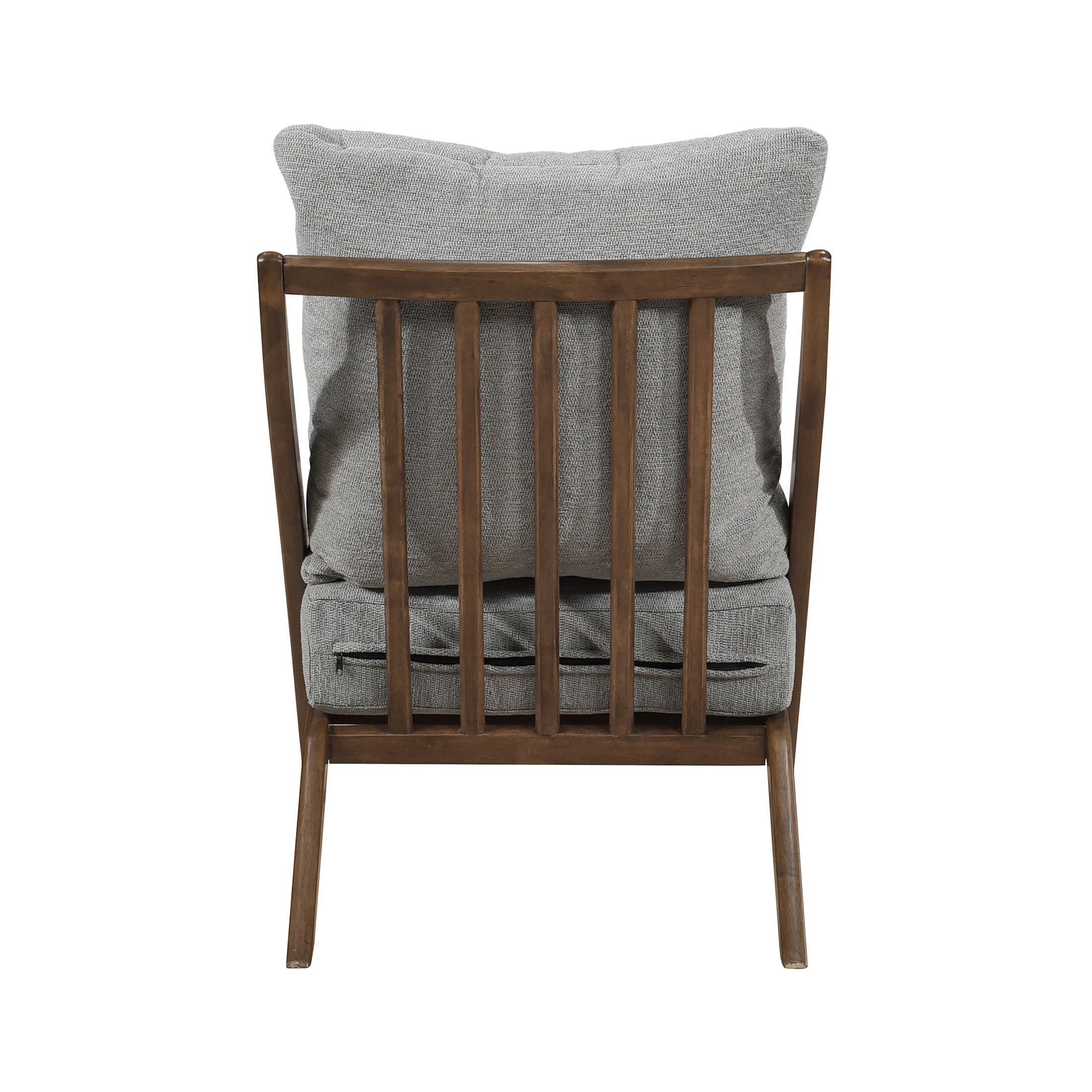 OakvillePark Ovela Textured Fabric Accent Chair, Gray