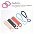 thumbnail image 5 of Uxcell Round Spring O Rings, 25mm/ 0.98" Trigger Buckle Snap, Carbon Steel Pink, 12 Pack, 5 of 5