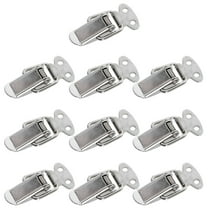 BESTOYARD 10Pack Box Lock Buckle Heavy Duty Iron Hasp for Wooden Cases