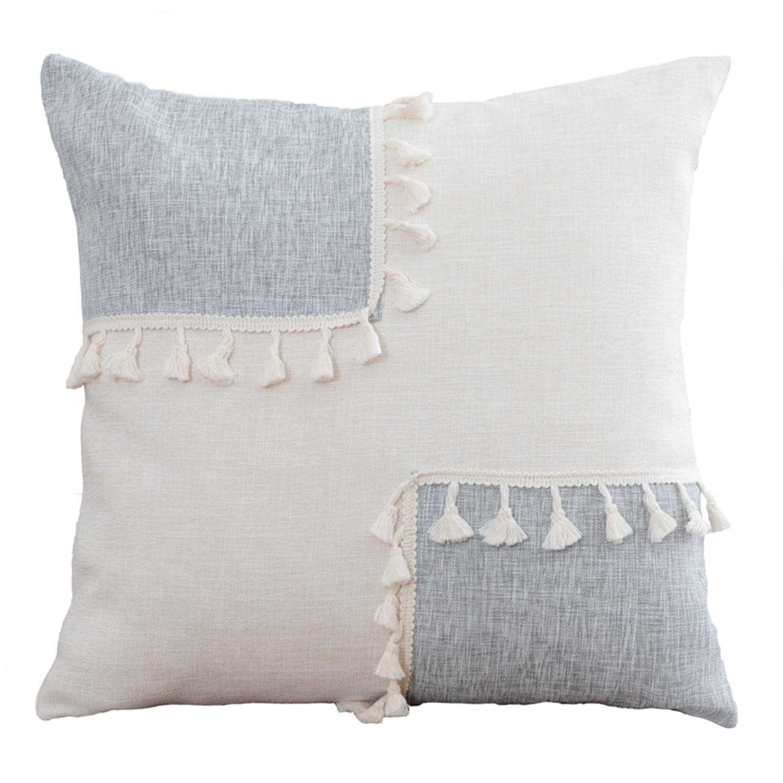 Cotton Linen Fashion Home Decor Throw Pillow Case Fox Sofa Waist Cushion Cover 