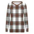 thumbnail image 4 of DAFPZW Womens Tops Raglan Long Sleeve Shirts 2025 V Neck Fall Blouses Dressy Casual Loose Soft Work Tunic Tshirt with Pocket, 4 of 5
