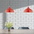 thumbnail image 2 of 41172-72 Livex Lighting Amador - 1 Light Pendant In Transitional Style-15 Inches Tall and 11.75 Inches Wide-Shiny Red Finish    -Traditional, 2 of 12