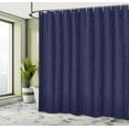 thumbnail image 4 of Ambesonne Dark Blue Shower Curtain, Repetition Starry Night, 69"Wx70"L, Dark Blue Navy Blue, 4 of 4