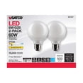 thumbnail image 4 of 2Pk - Satco 6w G25 Globe Filament LED 2700K Medium Base Dimmable - 60w equiv, 4 of 7