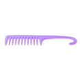 Conair Detangle & Smooth Hanging Shower Comb for Wet Hair with Easy