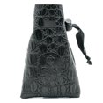 thumbnail image 1 of Skull Leather Polyhedral Dice Bag for DND Dungeons & Dragons, 1 of 6
