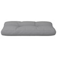 thumbnail image 2 of vidaXL Coussin de Palette Gris 80x40x12 cm Tissu, 2 of 5