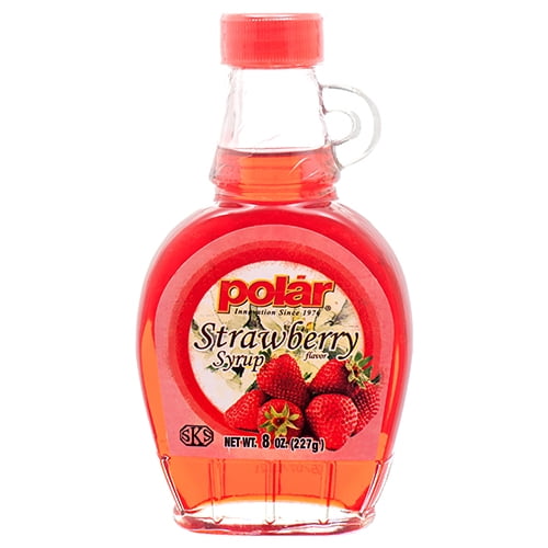 Polar Pancake Syrup Strawberry 8 Oz (12Pack)