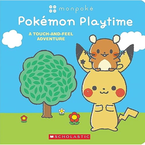 Pre-Owned Pokémon Playtime: A Touch and Feel Adventure (Monpoké Board Book) (Board book) 1339007789 9781339007786