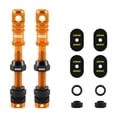 thumbnail image 2 of guohui 2 Pieces Tubeless Valve Stem Kit Presta Valve Core Removal Tool Integrated Spoke Orange, 2 of 8
