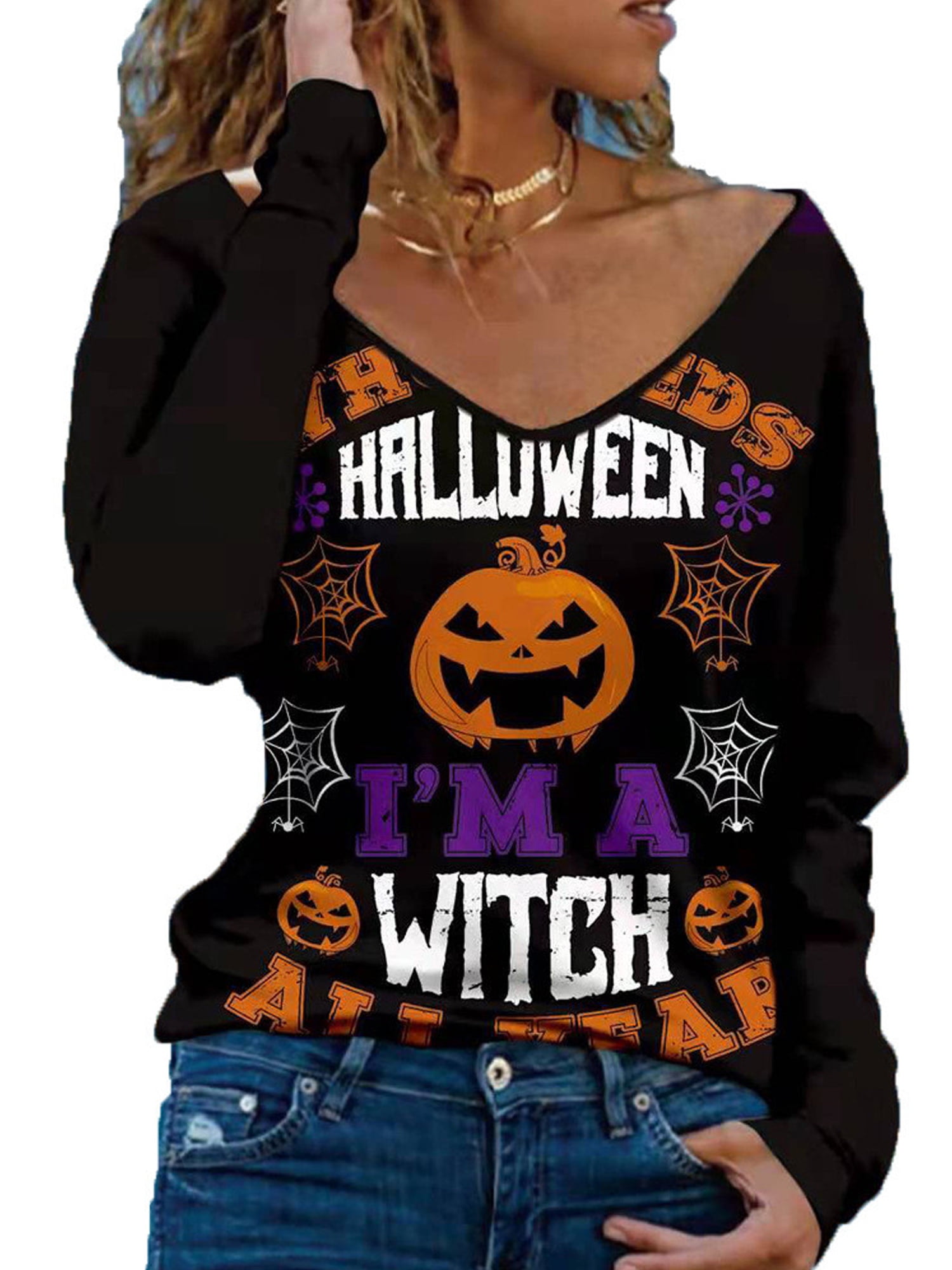 ladies halloween blouses