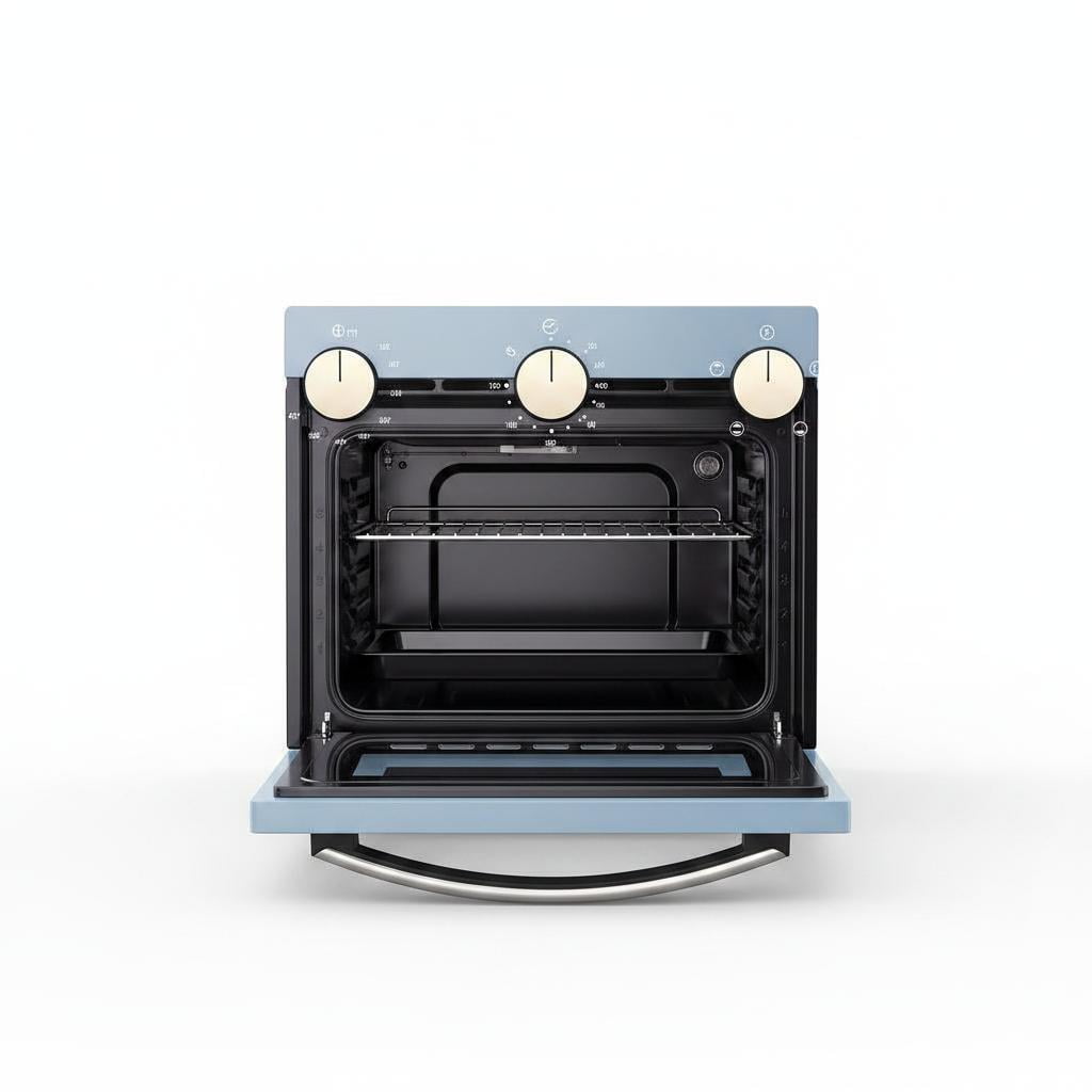 Standard 24 Inch Built-In Electric Single Wall Oven - 2.5 Cu.ft Capacity 8 Cooking Modes 500°F White