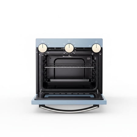 Standard 24 Inch Built-In Electric Single Wall Oven - 2.5 Cu.ft Capacity 8 Cooking Modes 500°F White