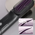 thumbnail image 7 of SXS Cordless Hair Straightener Brush Portable Straightening Brush Travel Mini Hot Ionic Comb Women Ceramic Coating Lightweight Touch ups Anti Sca, 7 of 7