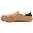thumbnail image 2 of Territory Men's Solace Genuine Sheepskin Fold-Down Heel Moccasin Slipper, 2 of 9