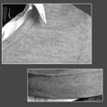 thumbnail image 2 of Pull Tricoté Col en V Couleur Unie pour Hommes_cadeau de g, 2 of 4