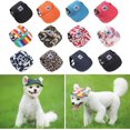 thumbnail image 5 of KAIYANG Gorra de béisbol para perros ajustable para deportes al aire libre, protección solar, sombrero para perros con orificios para las orejas para perros y mascotas (estilo XL 1, estilo 2), 5 of 5