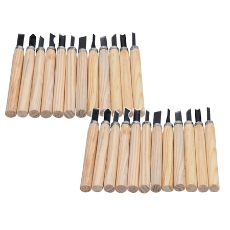 Clearance Hardware milling cutter under Chisel 12Pcs Tool Hand Woodworking Woodworkers Set Wood Gouges Carving & Stationery 2PC