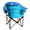 (M Size)Blue, variant on Oversized Padded Camping Chairs, Outdoor Heavy Duty Camping Chair for Adults, Folding Camping Chair with Cooler Bag and Cup Holder, Portable Folding Backpack Camping Chair with Carrying Bag - Black