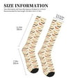 thumbnail image 4 of Rateoe Dachshund Compression Socks for Women and Men 20-30mmHg-Circulation Support Socks Knee High Nurse Pregnant Running Medical and Travel Athletic, 4 of 7