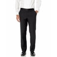 thumbnail image 4 of Adam Baker by Mantoni Men's Regular Fit 100% Wool Peak Lapel Tuxedo - Black - 34S, 4 of 5