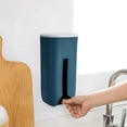 thumbnail image 4 of MERILER Wall-Mounted Plastic Bag Storage Box for Kitchen and Bathroom, Easy Installation, Reusable for Waste Bags Organization (Thick Plastic), 4 of 6