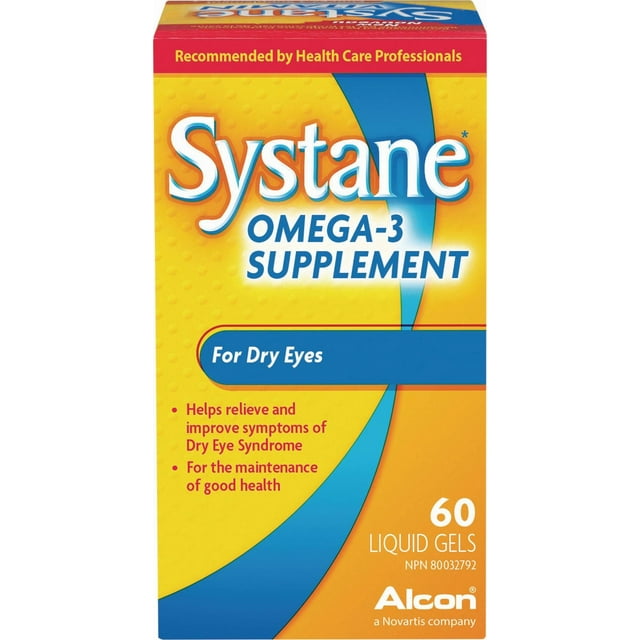 SYSTANE® Omega-3 Supplement, Ocular Vitamin For Dry Eyes