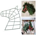 thumbnail image 3 of Guirnaldas navideñas, corona grande de Metal, decoración de pared para el hogar, fácil instalación para jardín, 3 of 6