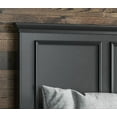 thumbnail image 6 of Homestyles Bedford Black Wood Queen Bed-Color:Black,Style:Bed/Nightstand, 6 of 6