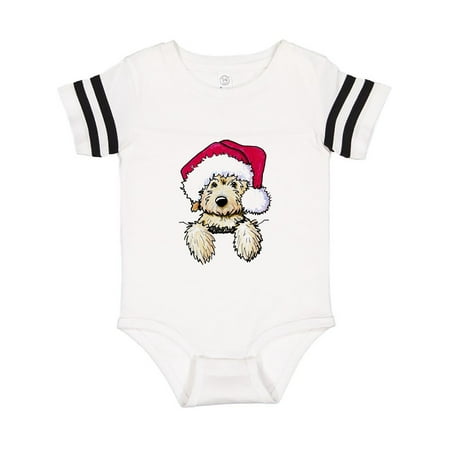 

Inktastic KiniArt Christmas Goldendoodle Gift Baby Boy or Baby Girl Bodysuit
