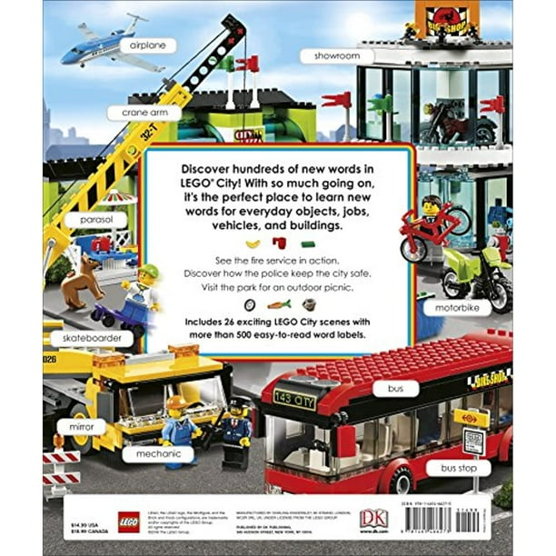 LEGO CITY Busy Word Book Walmart
