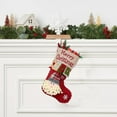 thumbnail image 7 of Xuniizn Christmas Stockings Bulk, Assorted Festive Xmas Stockings for Fireplace Mantel Decor, Traditional Holiday Ornaments, Christmas Decorations for Home, Cloth, 7 of 7