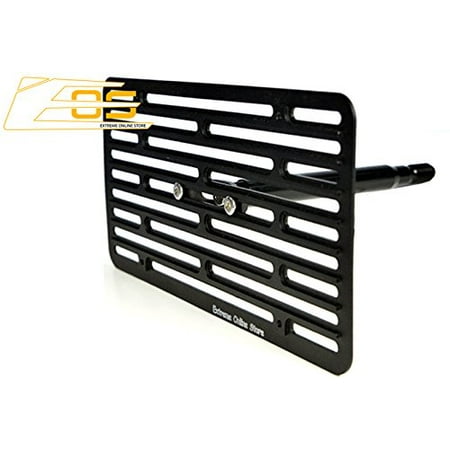 Bmw Tow Hook - EOS Version 2 Full Sized Front Bumper Tow Hook License Plate Relocator Mount Bracket For 94-01 BMW E38 7-Series 1994 1995 1996 1997 1998 1999 2000 2001 94 95 96 97 98 99 00 01