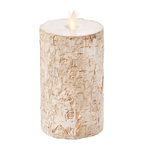 Birch Pillar Candle