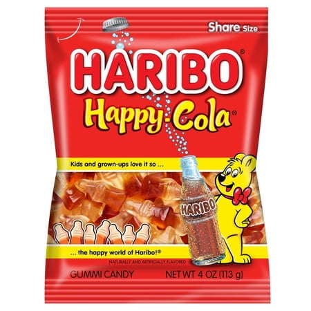 Haribo Happy Cola Gummy Candy 4oz
