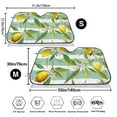thumbnail image 3 of Balery Lemon Print Car Windshield Sun Shade,Windshield Sunshade for Car Pickup Truck SUV Accessories-Medium, 3 of 7