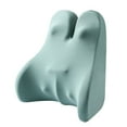 thumbnail image 1 of Back Support Pillow For Chair Lumbar Support Pillow For Car Gaming Chair Memory Foam Back Cushion With Removable Pillowcase Ergonomic For Improve Sitting Posture Seat Gel Car Computer Desk Recliner, 1 of 4