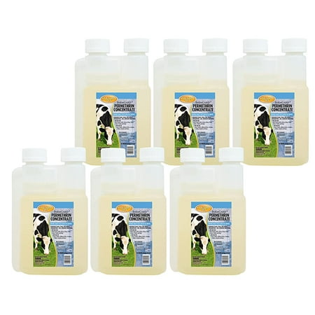 

Country Vet Farmgard Permethrin Concentrate - 1 Quart (Case of 6) 343961CVA - Gets Rid of Flies Mosquitoes Silverfish Cockroaches Fleas Millipedes Gnats Fruit Flies Ticks Lice Spiders