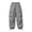 Grey, variant on Girls Cargo Wide Leg Sweatpants Baggy Pants, Teen Pants with Pockets, Tween Pull on Trouser, Junior Athletic Jogger Black 120