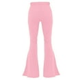 thumbnail image 5 of Women's Casual Pants Bell Bottom Jeans For Women High Waisted Classic Flared Denim Pants Stretchy Wide Leg Jeans Bell Bottoms Trousers,Pink Women's Casual Pants XXL, 5 of 5