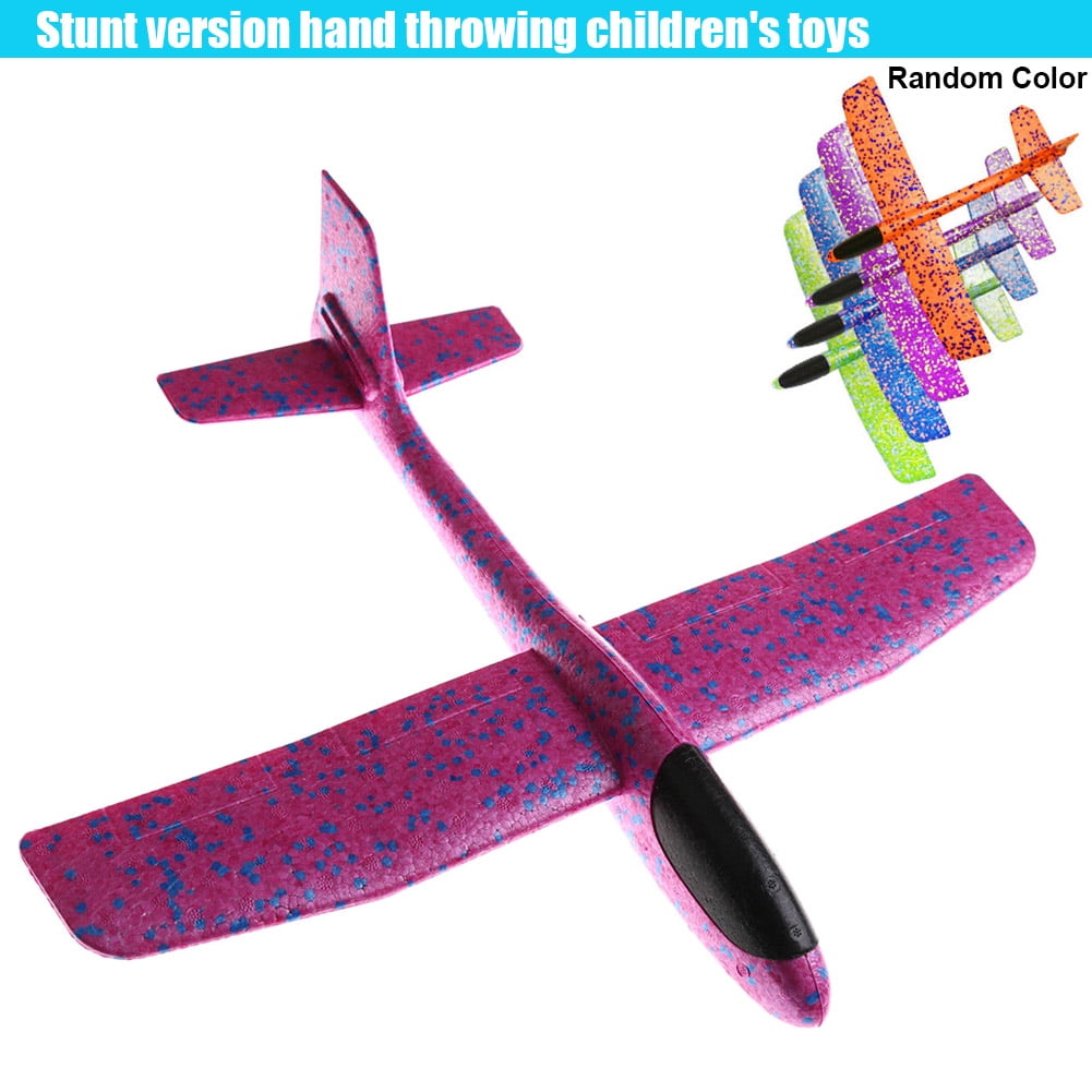 48cm Big Hand Launch Throwing Airplane Glider Aircraft Inertial 