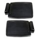 thumbnail image 4 of Sils de ruedas reposapiés para sils de ruedas, sils de ruedas manuales, piezas de sils de rueda pedal universal a prueba de - Agujero de Agujero de plástico de 22 cm Sunnimix Reposapiés para silla de ruedas, 4 of 8