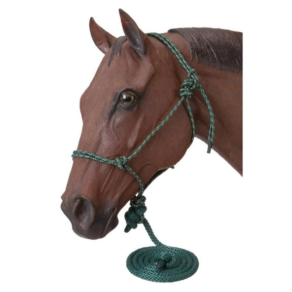 Tough-1 Miniature Poly Rope Halter w/Lead
