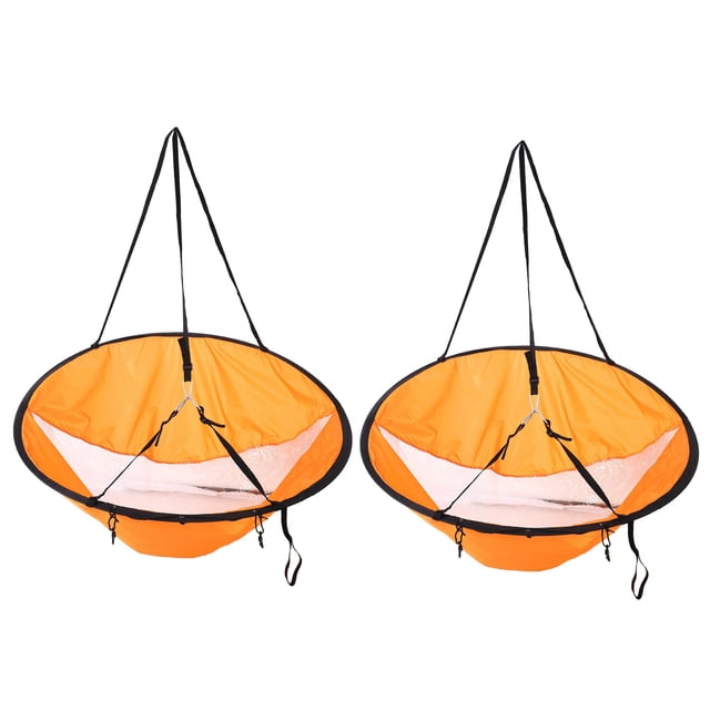 2X Downwind Wind Sail Kit 42 inches Kayak Canoe Accessories, Easy Setup & Deploys Quickly, Compact & Portable