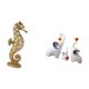 thumbnail image 5 of Figura de resina de dorado, adorno escultural para oficina, armario, dormitorio, sala de estar, chimenea, escritorio, decoración, estatua de, 5 of 8