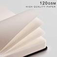 thumbnail image 2 of Cuaderno puntado EMSHOI - 256 pág. A5, 120gsm, cuero PU, bolsillo, 5.75'' × 8.38''-Negro, 2 of 3