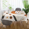 thumbnail image 3 of Yayeee Tablecloths 60" x 108" Rectangle Wrinkle Resistant Party Table Cover, Hand Drawn Pumpkin, 3 of 8
