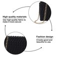 thumbnail image 3 of Cartera acolchada para mujer, bolso de hombro con cadena gruesa, bolso arrugado para las axilas, 3 of 6
