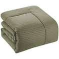 thumbnail image 2 of Sweet Home Collection Sage 8 Piece Bed in a Bag Comforter Set with Sheets, King, 2 of 5